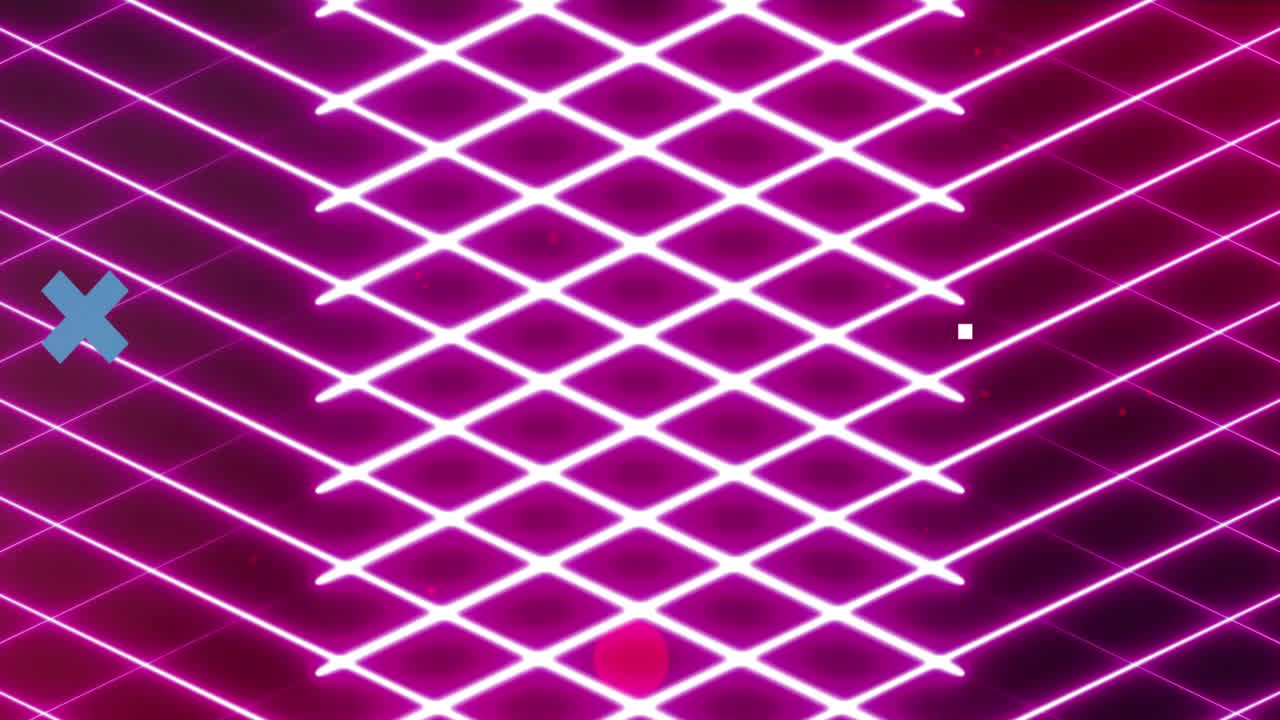 animación de la red de conexiones sobre fondo negro