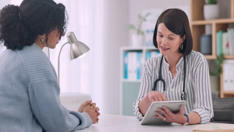 mesa, atención médica y médico de consulta de la mujer