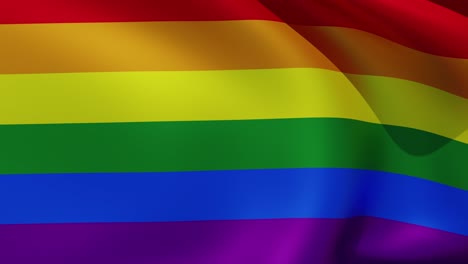 la bandera del orgullo del arco iris