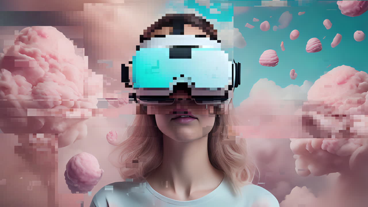 frauen mit vr-headsets generative a.i.