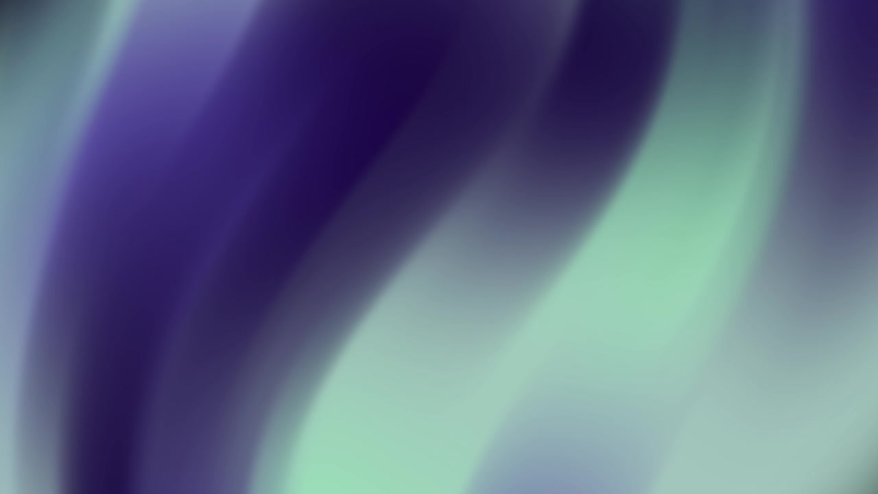 Smooth Abstract Background with Flowing Purple and Green Gradients