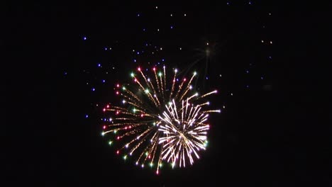 exploding fireworks