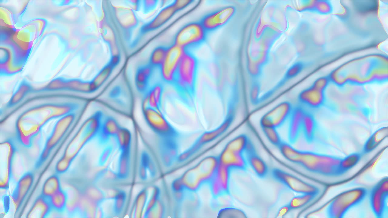 추상적인 iridescent 액체 질감