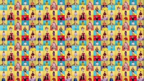 collage of diverse people