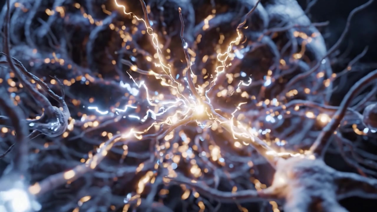 Exploring the Complex Network of Neurons: A Visual Journey Through the Intricate Connections and Electrifying Activity of the Brain's Neural Pathways