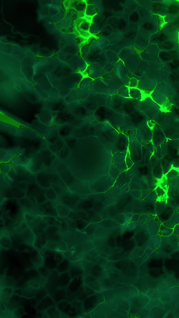 Modello liquido verde astratto