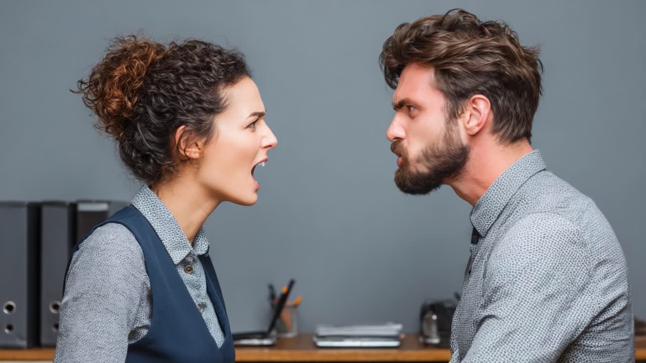 Intense Argument and Resolution: A Conflict Between Two Colleagues Revealing Emotions and Expressions of Disagreement Transforming into Understanding