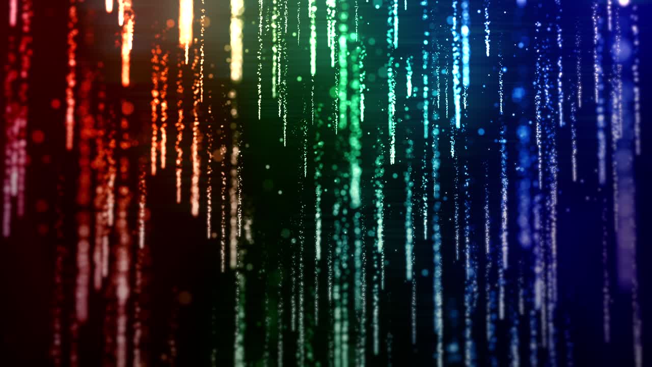 추상적인 글리터 모던 컬러 애니메이션 루프