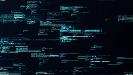 4k futuristic digital motion abstract matrix cyber environment simulation loop background.