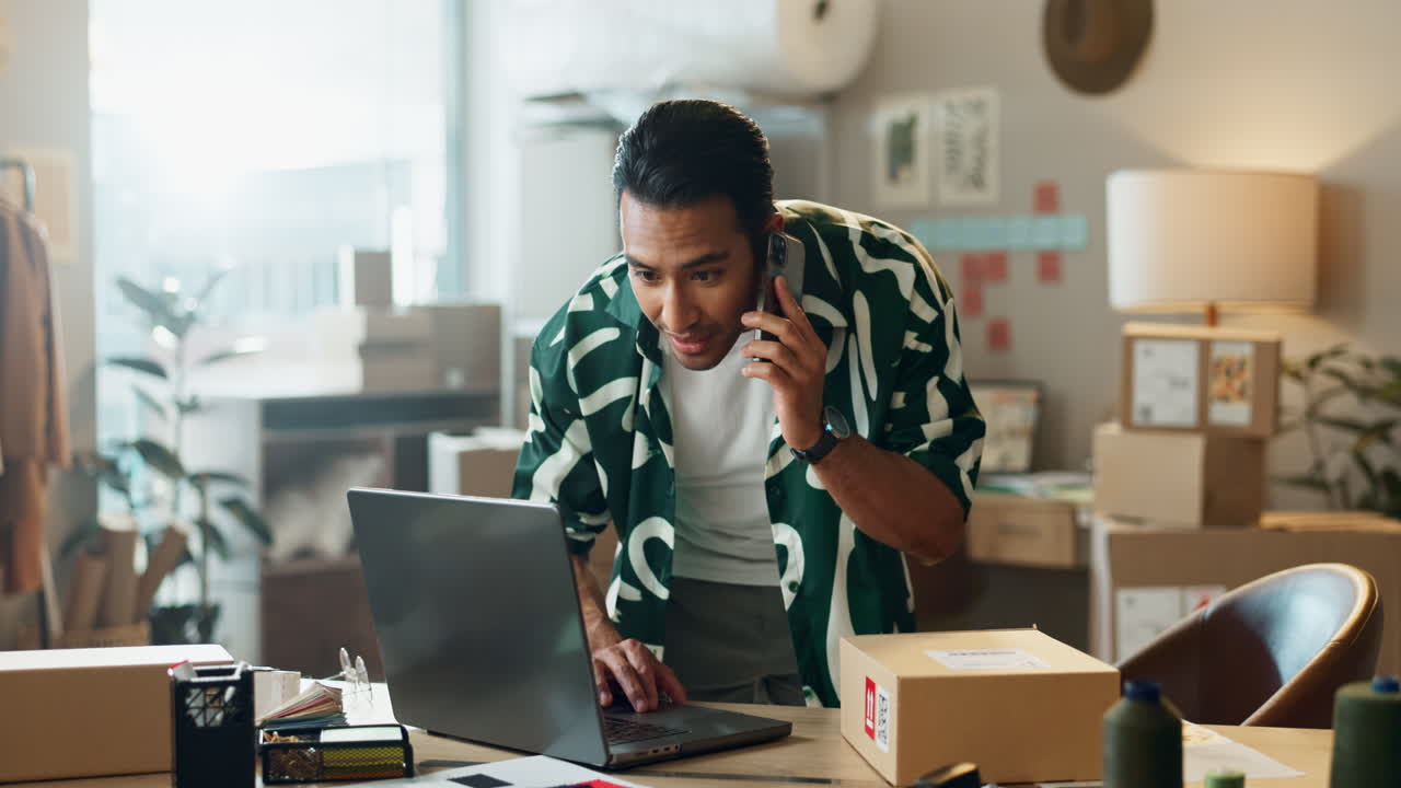 Phone call, small business