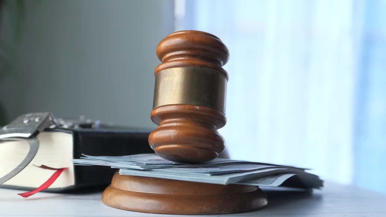 Gavel, Money, and Law Book - Legal Concept