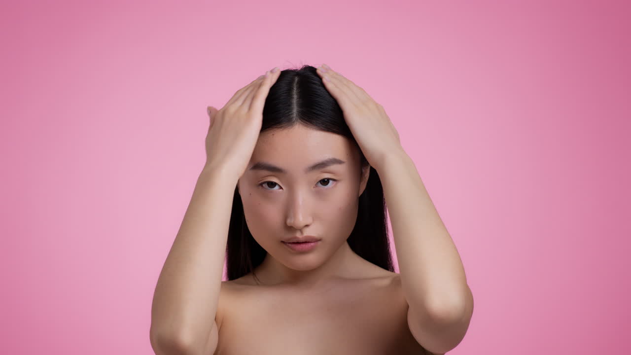 아시아 여성 초상화