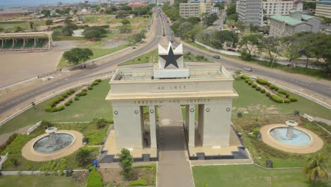 ghana independence square aerial view_9