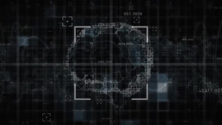 Animation af menneskehjerne og skopscanning