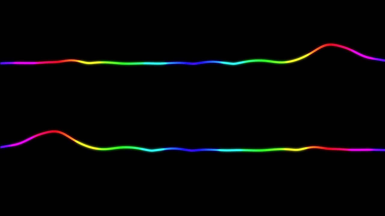 오디오 스트럼 오디오 비주얼라이저 선형 라인 모션 그래픽