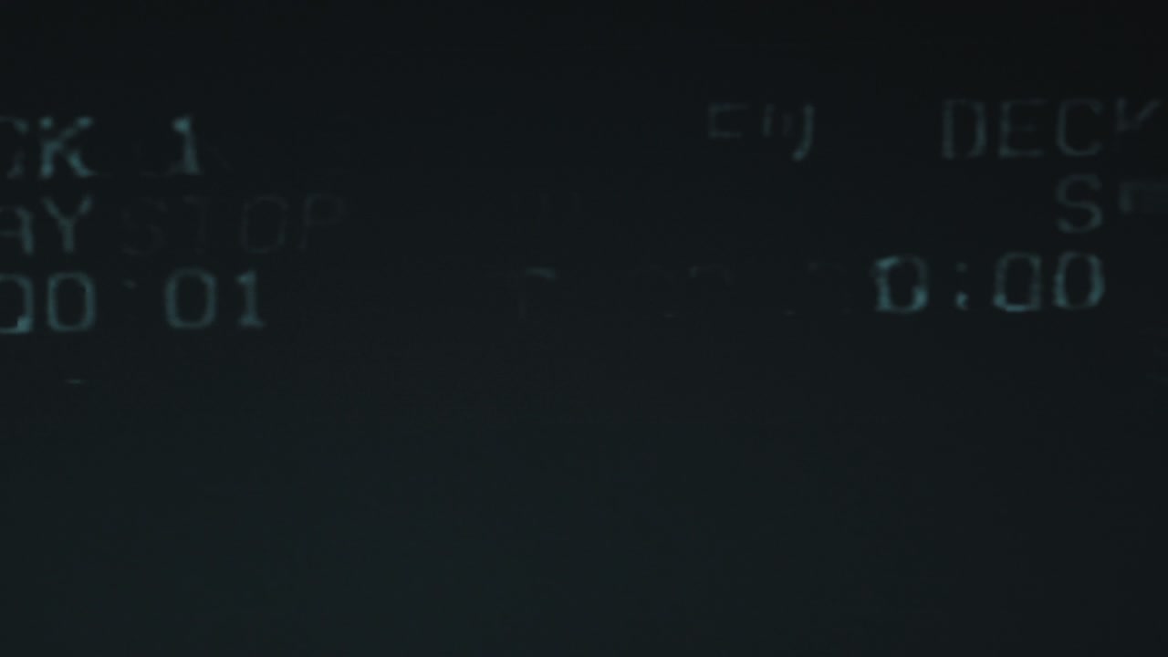 TV Noise with No Signal