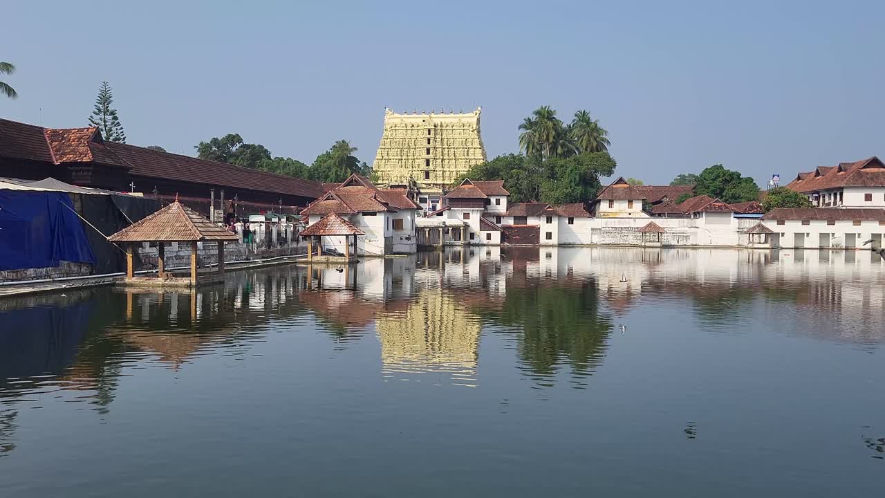 View of Shree Padmanabhamswamy Temple, Thiravuanathapuram, Kerala