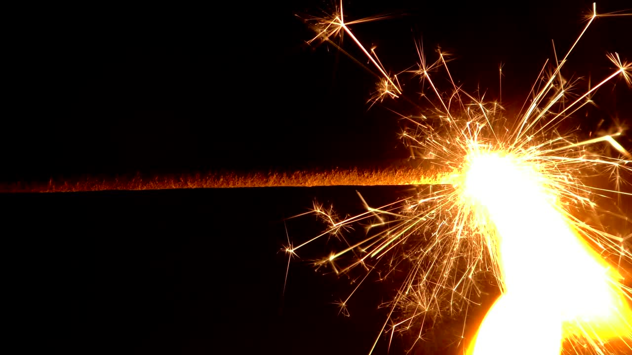 el fondo de las chispas