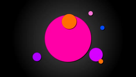 planetas brillantes están en órbitas en el espacio, telón de fondo de estilo de dibujos animados, fondo generado por computadora, renderización 3d