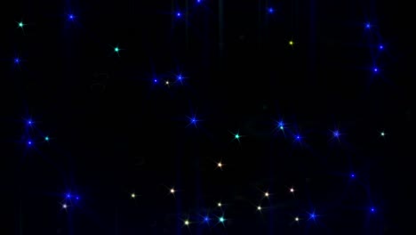 luces intermitentes estallidos de llamaradas