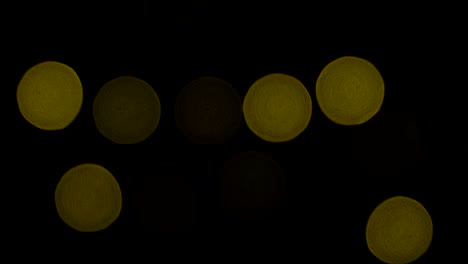 iluminación de bokeh
