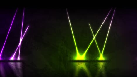 green violet neon laser lines technology grunge motion background