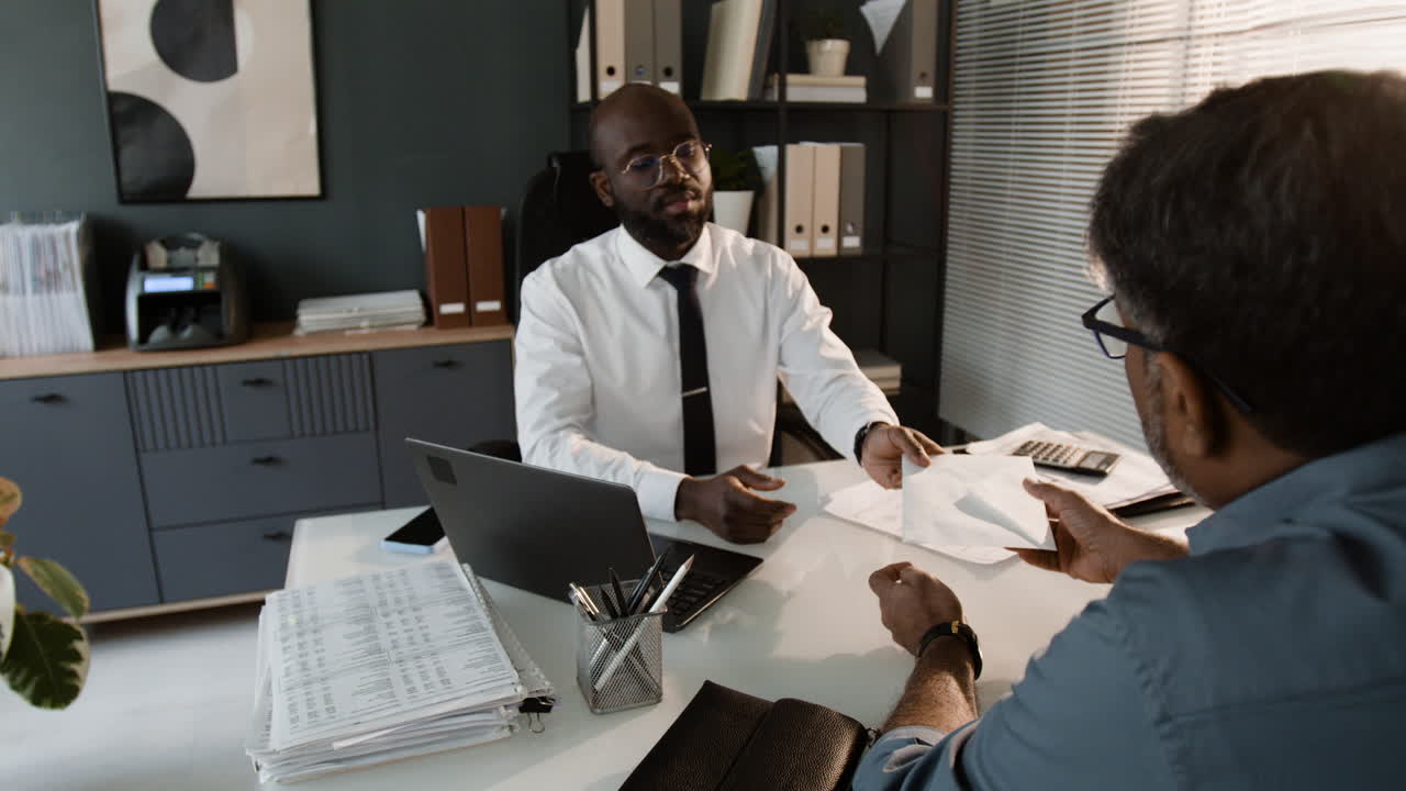 Business Meeting in Office