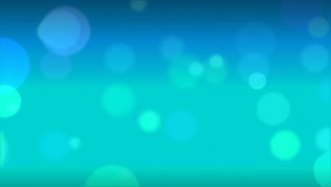 animación de manchas verdes y azules sobre un fondo verde y azul