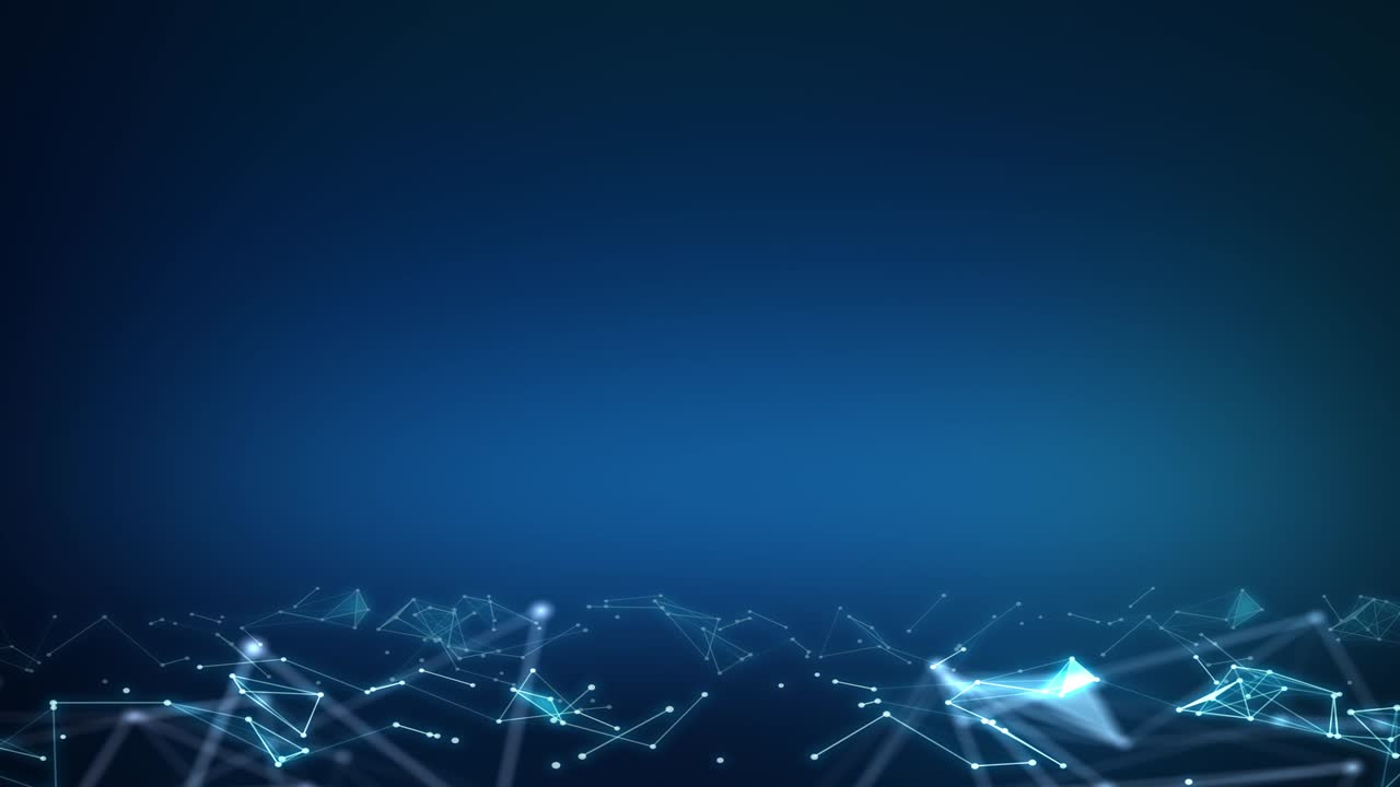 Abstract plexus shapes template 3d rendered | Premium Stock Video Footage