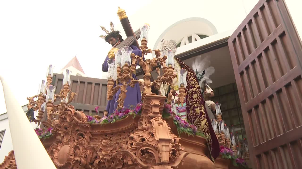 Religious Procession of Jesus Carrying the Cross