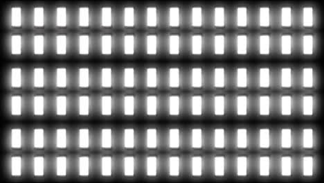 rows of rectangle led panel lights