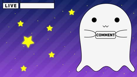 Ghost night Looping streaming background. 1080p.mp4