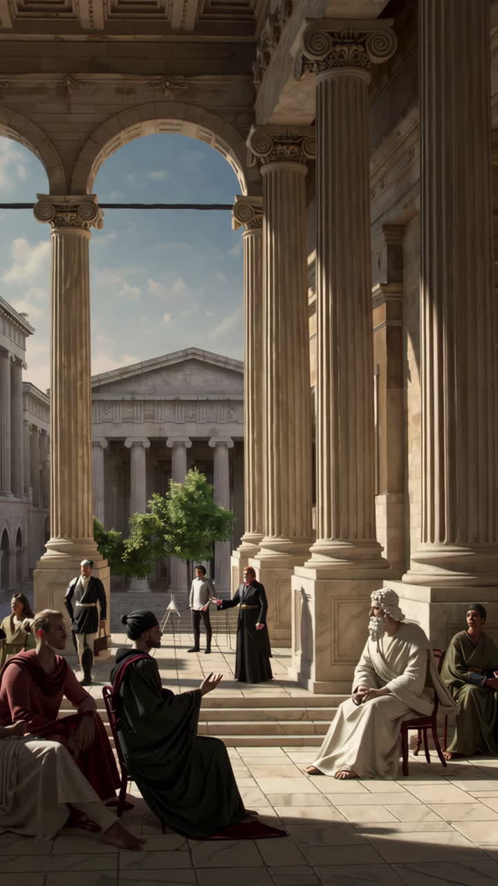 Ancient Forum Gathering