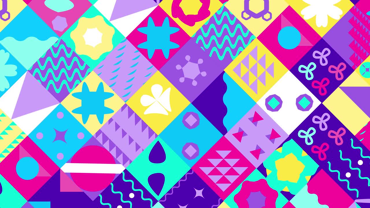 Pop And Colorful Abstract Background