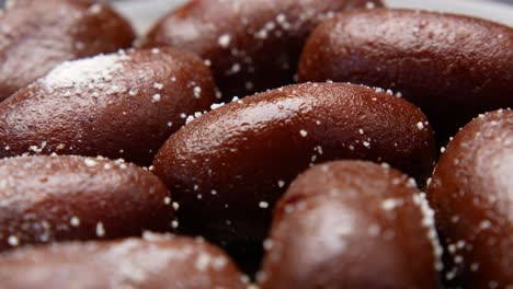 close-up of indian sweets