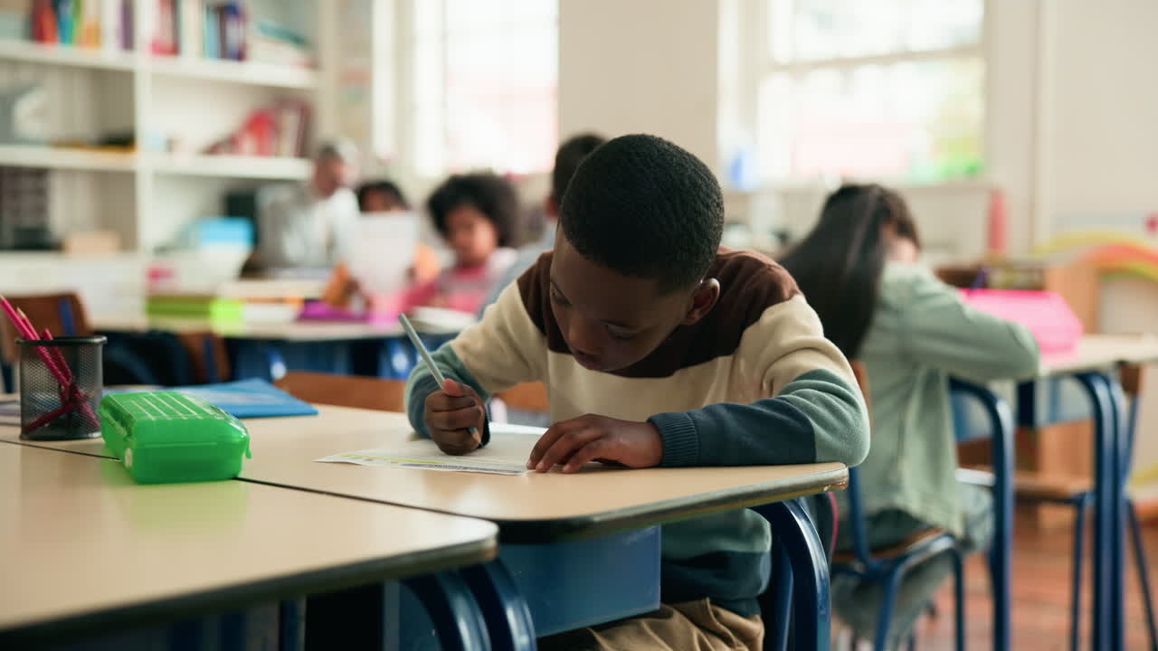 Students in a Classroom
