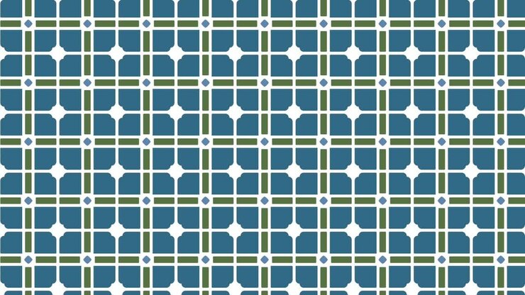 Moving graphic design of mesh node pattern
