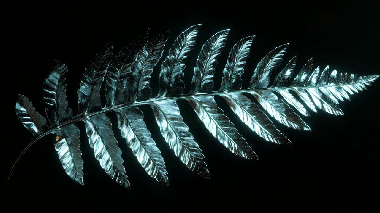 Metallic Fern Detail