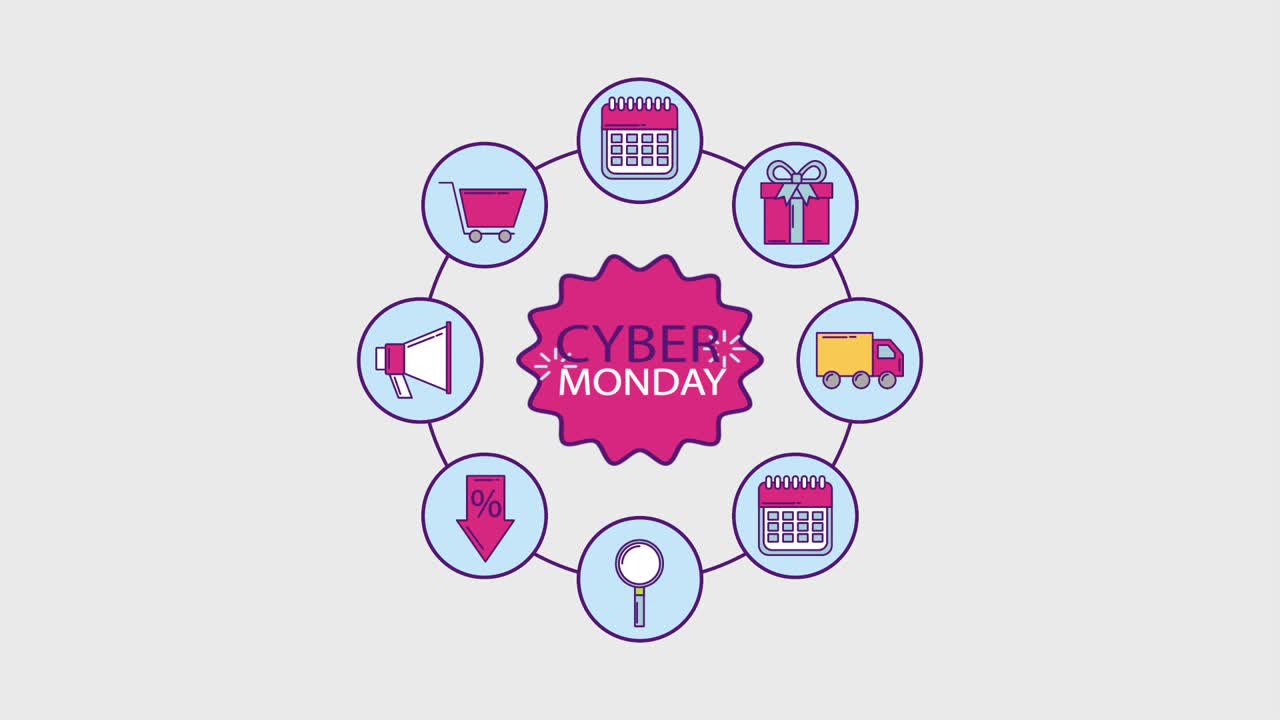 cyber monday concept