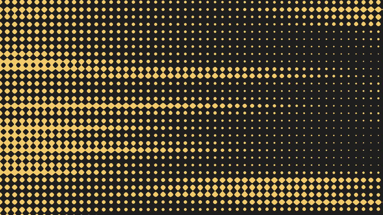 Black and yellow dots pattern
