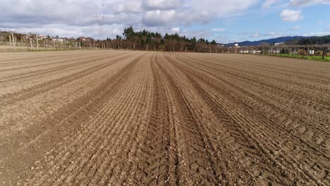 tierra seca campo agrícola tierra seca