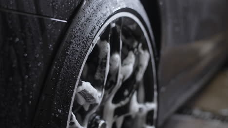 car wheel detailing