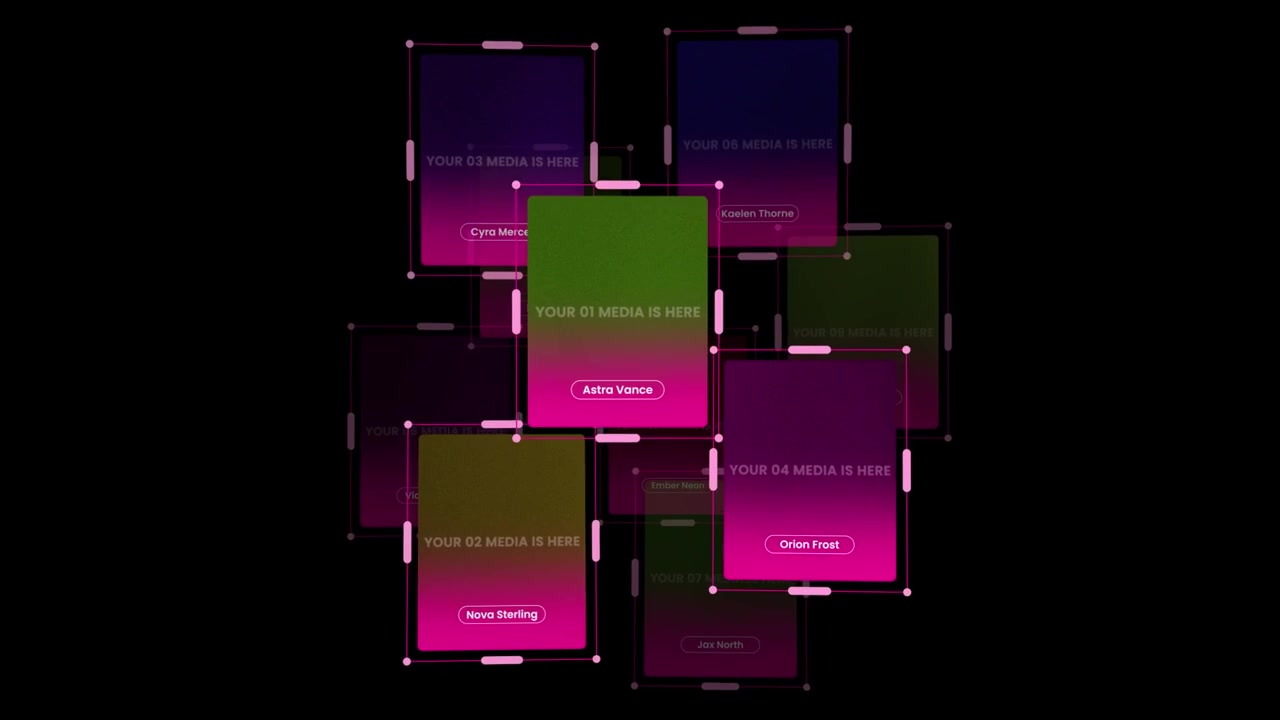Cinematic Slide Cards
