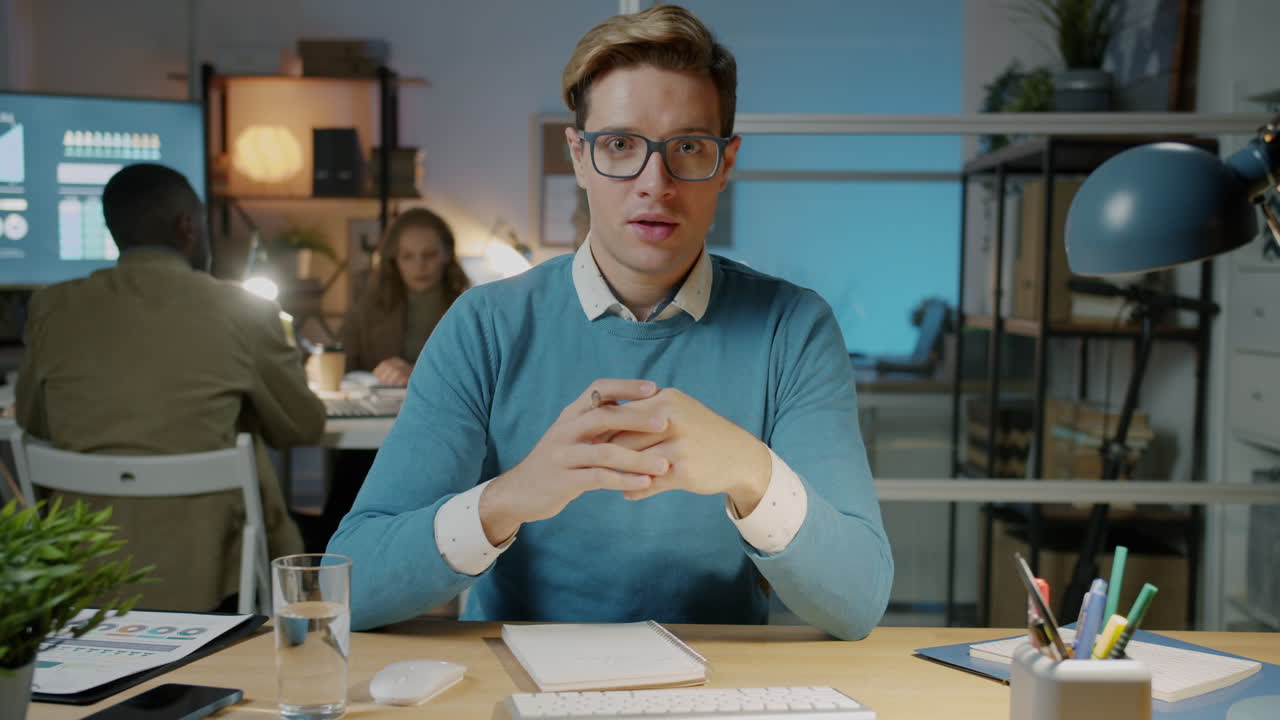 reunión de negocios en la oficina