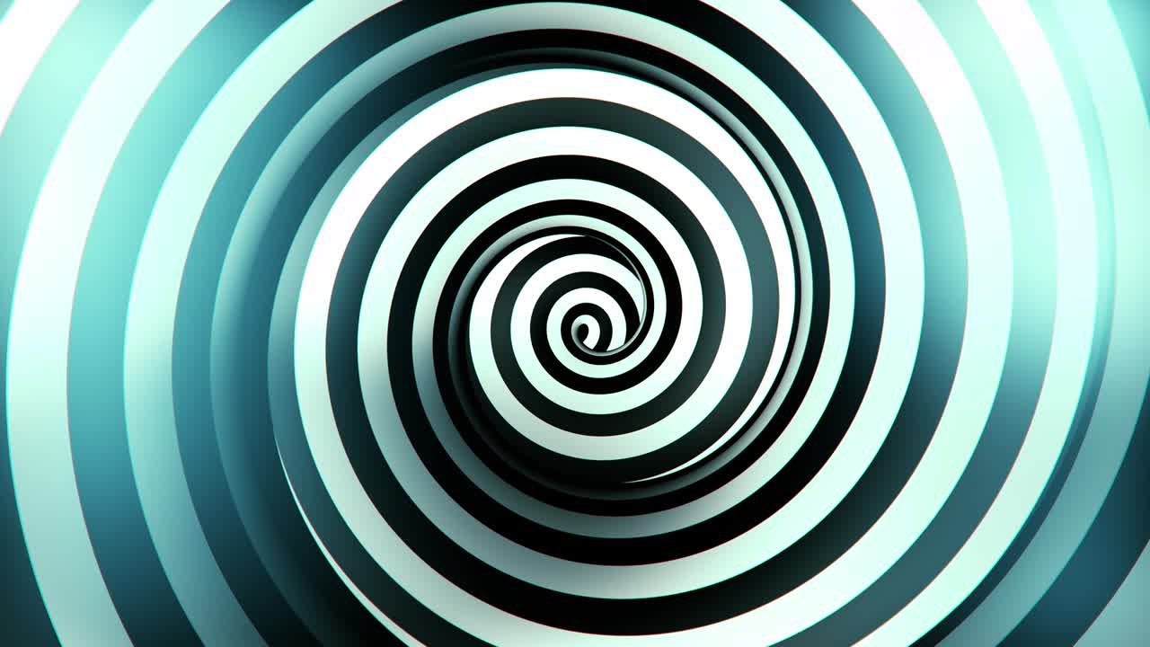 el retro espiral 3d