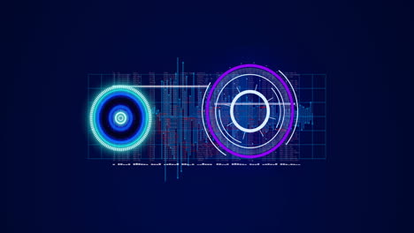 Animation of scopes scanning over diagram