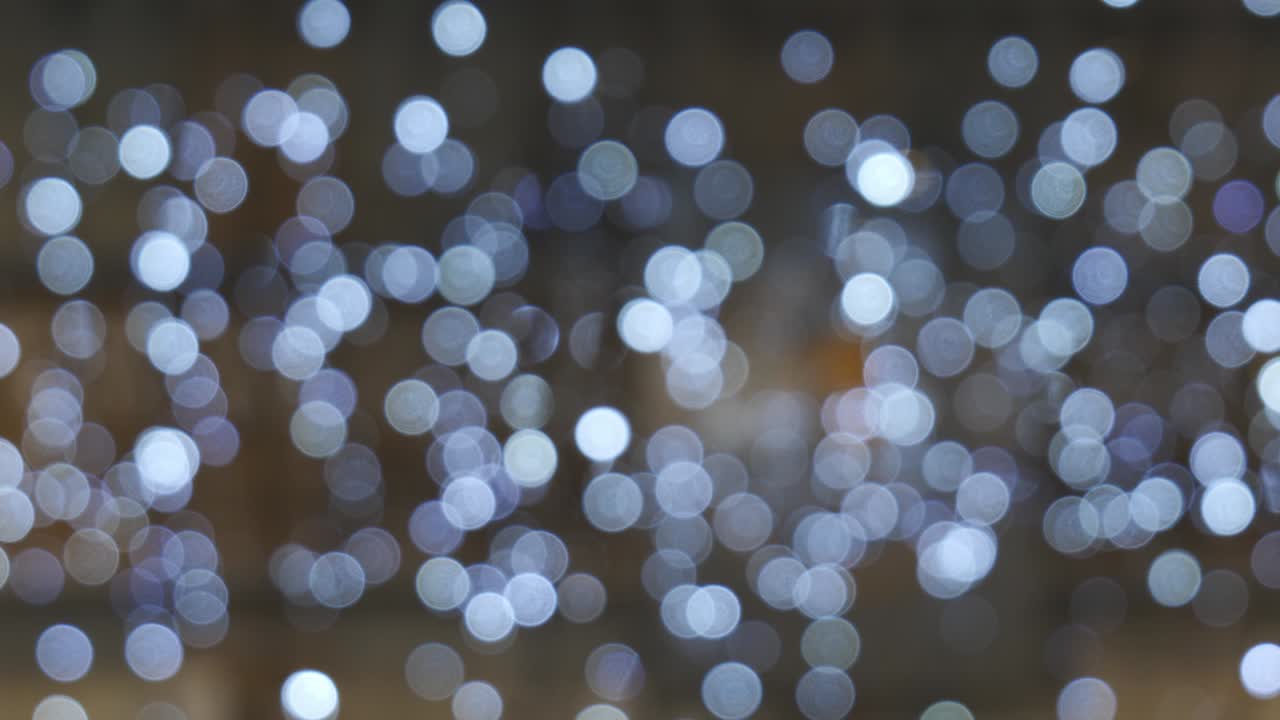 luces borrosas fondo de guirnaldas fondo de navidad