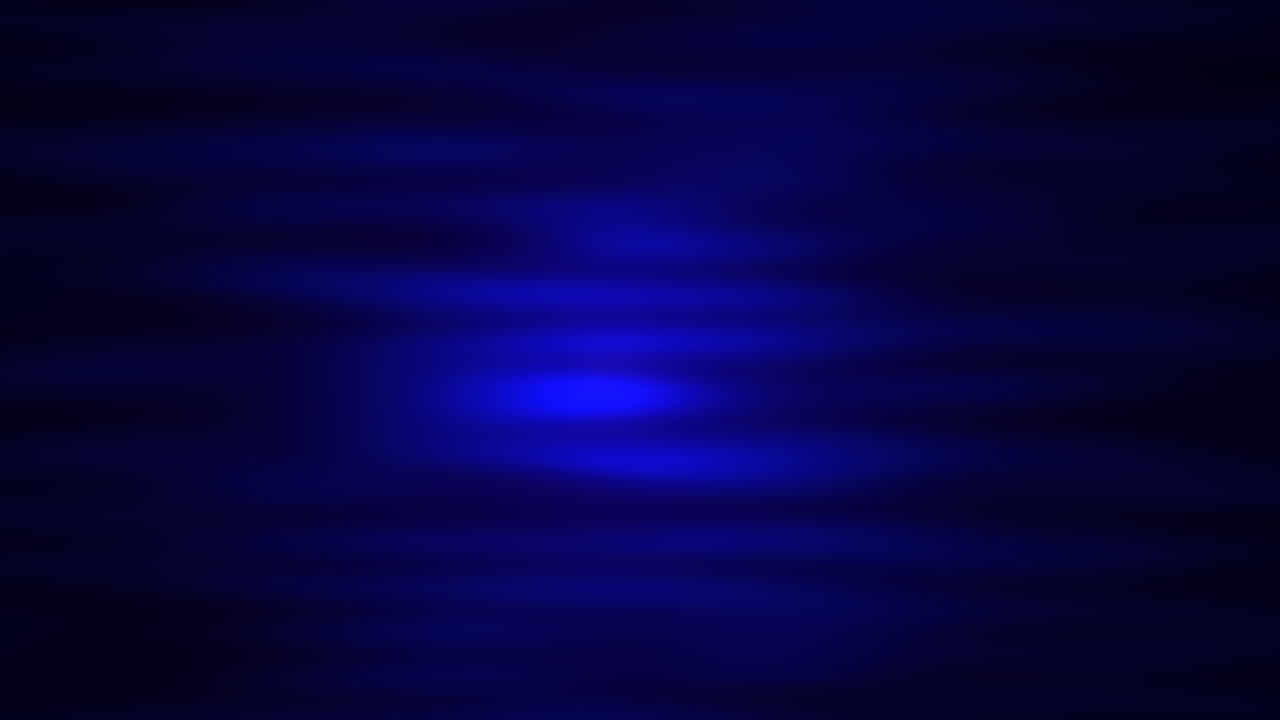 área azul que ondea lentamente iluminada por luz puntual