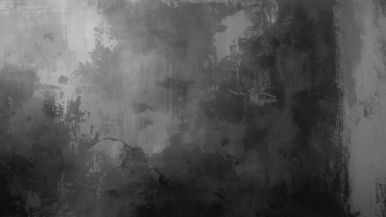 Starting playback grayscale texture staying unchanged in frame, showing grungy concrete