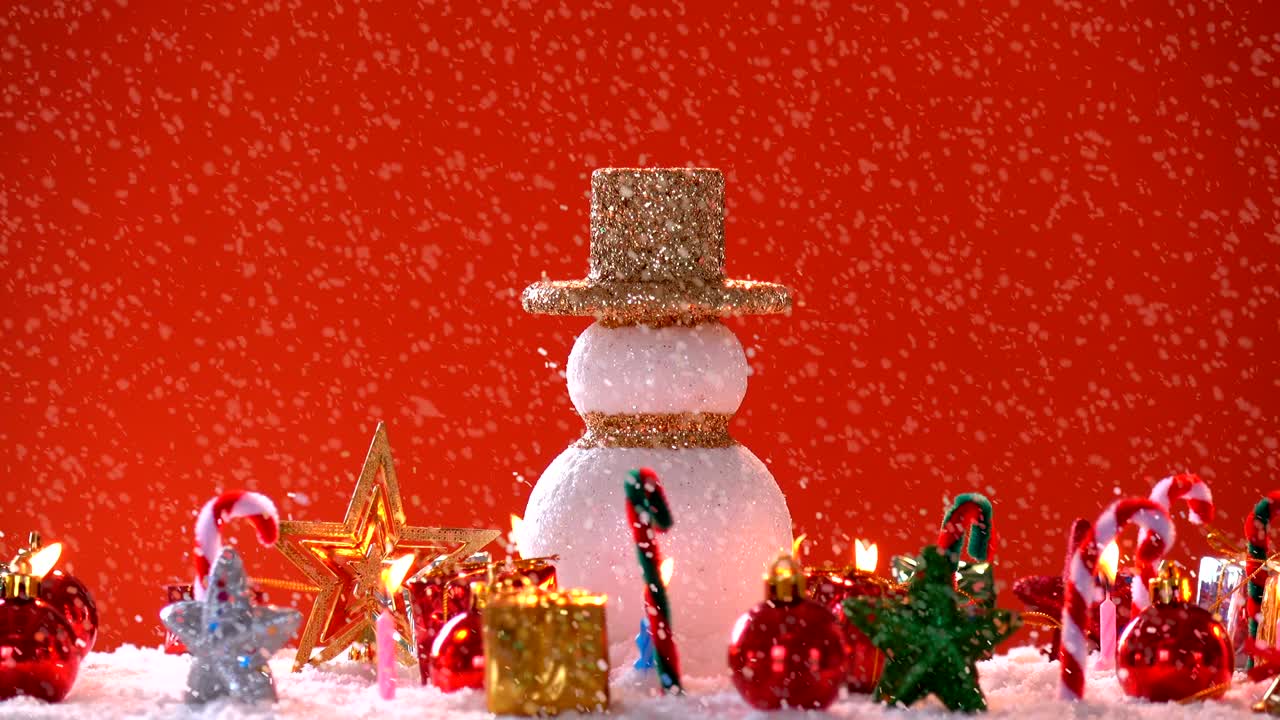 스노우맨: 새해 또는 크리스마스 휴가 국제